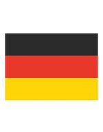 Printwear Deutschland Fahne 90x150 cm Polyester – Germany