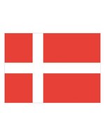 Printwear Dänemark Fahne 90x150 cm Polyester, Denmark 90 x 150 cm, FLAGDK – Bild 1