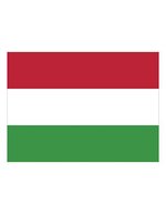 Printwear Strapazierfähige Fahne Ungarn – Hungary
