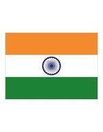 Printwear Indien Fahne 90 x 150 cm, India 90 x 150 cm, FLAGIN – Bild 1