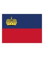 Printwear Drapeau Liechtenstein 90x150 cm polyester, Liechtenstein 90 x 150 cm, FLAGLI – Bild 1