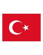 Printwear Drapeau Turquie 90 x 150 cm polyester, Turkey 90 x 150 cm, FLAGTR – Bild 1