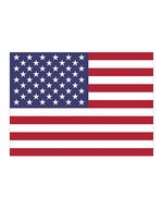 Printwear Drapeau USA 90 x 150 cm polyester, USA 90 x 150 cm, FLAGUS – Bild 2