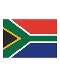 Printwear Südafrika Fahne 90x150 cm Polyester, South Africa 90 x 150 cm, FLAGZA – Bild 2