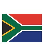 Printwear Südafrika Fahne 90x150 cm Polyester – South Africa