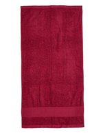 Fair Towel Bio-Baumwolle Badetuch 100x150 cm – Burgundy