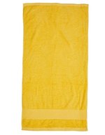 Fair Towel Bio-Baumwolle Badetuch 100x150 cm, Black 100 x 150 cm, FT100BN – Sunflower Yellow