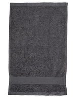 Fair Towel Gästehandtuch Bio-Baumwolle 30x50 cm – Dark Grey