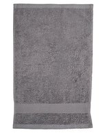 Fair Towel Gästehandtuch Bio-Baumwolle 30x50 cm, Black 30 x 50 cm, FT100GN – Grigio chiaro