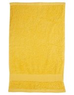 Fair Towel Gästehandtuch Bio-Baumwolle 30x50 cm, Black 30 x 50 cm, FT100GN – Girasole Giallo