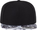 FLEXFIT Sun King Snapback Cap, Black/White One Size, FX06089SK – Bild 3