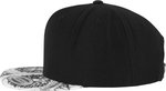 FLEXFIT Sun King Snapback Cap, Black/White One Size, FX06089SK – Bild 4