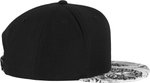 FLEXFIT Sun King Snapback Cap, Black/White One Size, FX06089SK – Bild 5