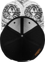 FLEXFIT Sun King Snapback Cap, Black/White One Size, FX06089SK – Bild 6