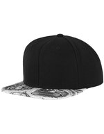 FLEXFIT Sun King Snapback Cap – Black/White