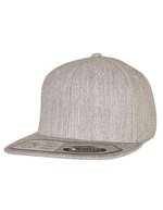 Flexfit 110 Snapback Cap con fascia antisudore, White One Size, FX110 – Melange Grigio