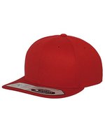 Flexfit 110 Snapback Cap con fascia antisudore, White One Size, FX110 – Rosso