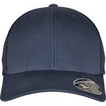 Flexfit 110 Mesh Cap mit Snapback, Black One Size, FX110M – Bild 6