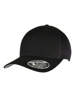 Flexfit 110 Mesh Cap mit Snapback – Black