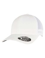 Flexfit 110 Mesh Cap mit Snapback – White