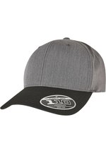 FLEXFIT Melange Mix Cap mit verstellbarem Rückengurt, Dark Grey/Black One Size, FX110MM – Bild 1