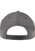 FLEXFIT Melange Mix Cap mit verstellbarem Rückengurt, Dark Grey/Black One Size, FX110MM – Bild 4