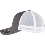 FLEXFIT 110 Mesh Cap mit Snapback, Black/White One Size, FX110MT – Bild 5