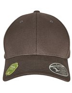 Flexfit 110 Organic Cap mit Visor – Dark Grey