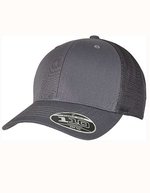 Flexfit Melange Trucker Cap mit Mesh – Melange Grey
