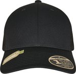 FLEXFIT Recycelte Trucker Cap mit Mesh-Rückseite, Black One Size, FX110RA – Bild 3