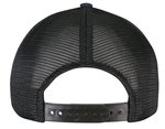 FLEXFIT Strukturierte Canvas-Trucker Cap mit Mesh, Navy/Black One Size, FX110ST – Bild 4