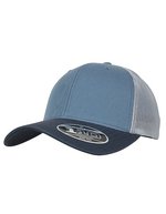 Flexfit 110 Trucker Cap mit Mesh-Rückseite – Blue Tones/Indian Ink/Pearl Blue