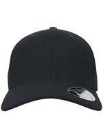 FLEXFIT Hybrid Cap mit Rautenmuster – Black