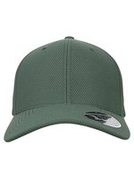 FLEXFIT Hybrid Cap mit Rautenmuster – Green