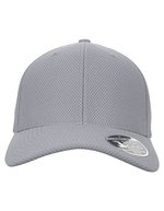 FLEXFIT Hybrid Cap mit Rautenmuster – Grey