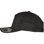 Flexfit Pocket Cap mit Reißverschluss, Black One Size, FX110ZP – Bild 6