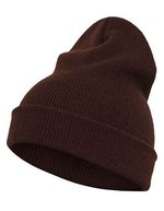 FLEXFIT Heavyweight Long Beanie aus 100% Polyacryl, Maroon One Size, FX1501KC – Brown