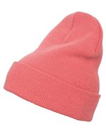 FLEXFIT Heavyweight Long Beanie aus 100% Polyacryl, Maroon One Size, FX1501KC – Coral