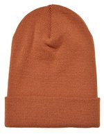 FLEXFIT Heavyweight Long Beanie aus 100% Polyacryl, Maroon One Size, FX1501KC – Toffee