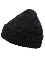 FLEXFIT Ripp-Strick Beanie für Fisherman Look, Black One Size, FX1502RB – Bild 2