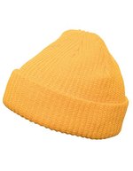 FLEXFIT Ripp-Strick Beanie für Fisherman Look, Black One Size, FX1502RB – Or