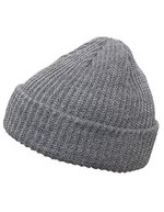 FLEXFIT Ripp-Strick Beanie für Fisherman Look, Black One Size, FX1502RB – Chine Gris