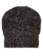 Flexfit Soft Acrylic Beanie mit Rippbündchen, Black One Size, FX1503A – Gris
