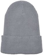 FLEXFIT Recycelte Rippenstrick Mütze Schwarz, Black One Size, FX1504RY – Grigio