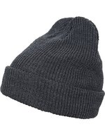 Extra lange Strick Beanie aus Polyacryl – Dark Grey