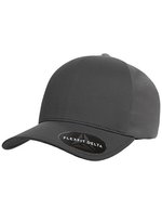 Flexfit Delta Cap mit Gummizug – Dark Grey