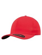 Flexfit Delta Cap mit Gummizug, Maroon S/M, FX180 – Rosso