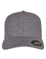 Flexfit Delta Carbon Cap mit Visor, Melange Charcoal L/XL, FX180M – Bild 2