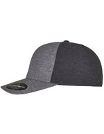Flexfit Delta® Carbon Cap - 2 Tone, Melange Blue/Melange Charcoal L/XL, FX180T – Bild 5