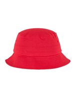 Flexfit Baumwoll Twill Bucket Hat, Airblue One Size, FX5003 – Red